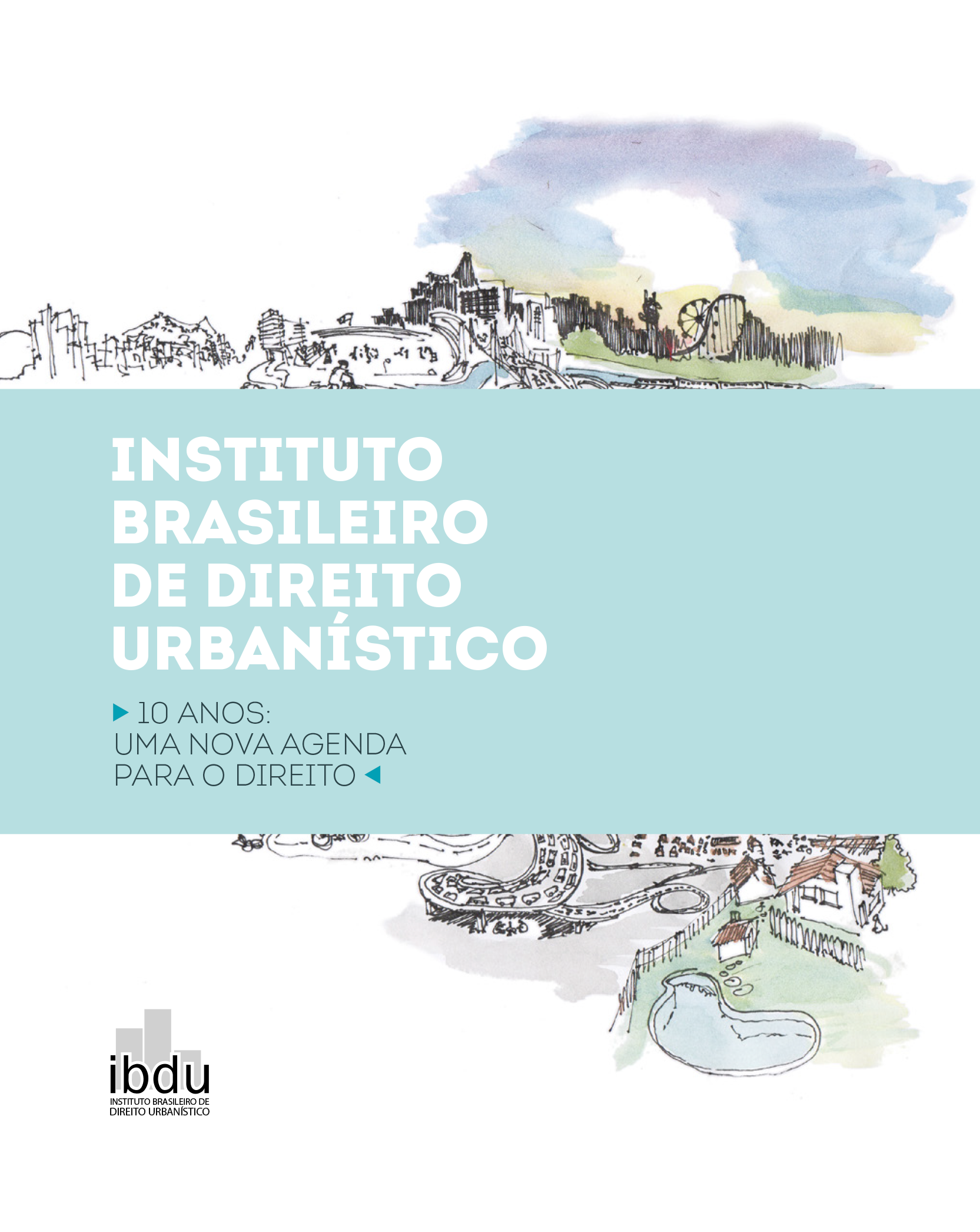 Capa do livro 10 anos do IBDU